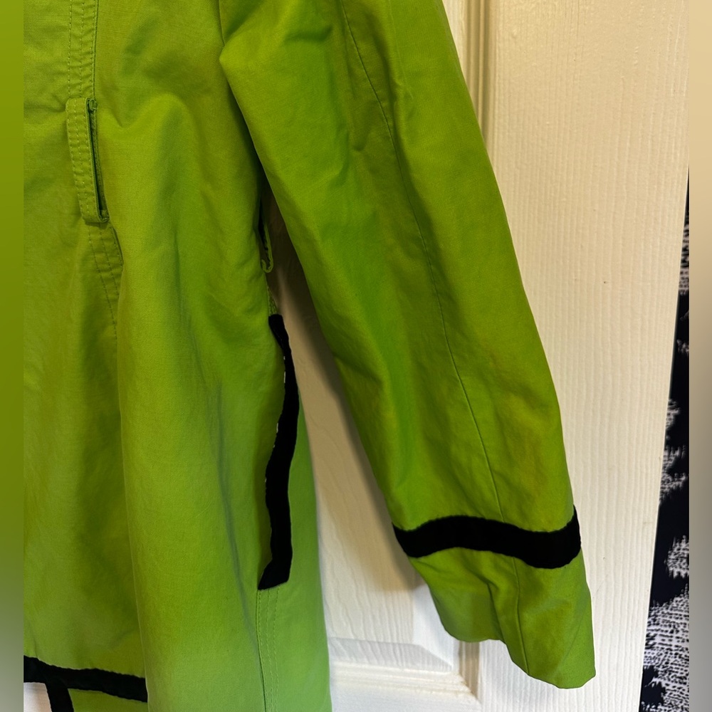 Harold’s Women’s Vintage Lime Green Jacket With Belt In Women’s Medium - Picture 13 of 14